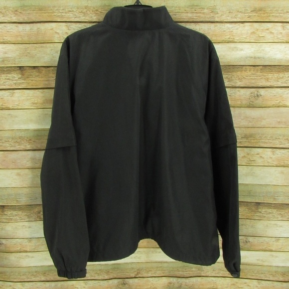 Weatherproof Black 1/4 Zip Pullover Golf Jacket Men's L - Picture 10 of 16